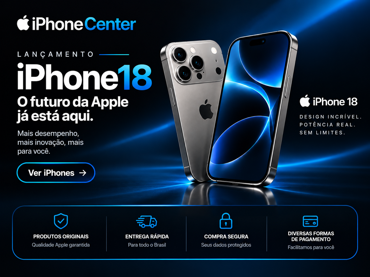 iPhone em destaque
